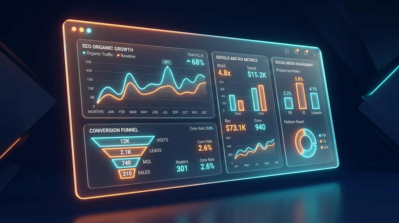 Digital Marketing Services - SEO and PPC Growth Agency - Narjis Infotech