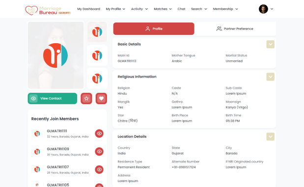 lite-matrimonial-preview