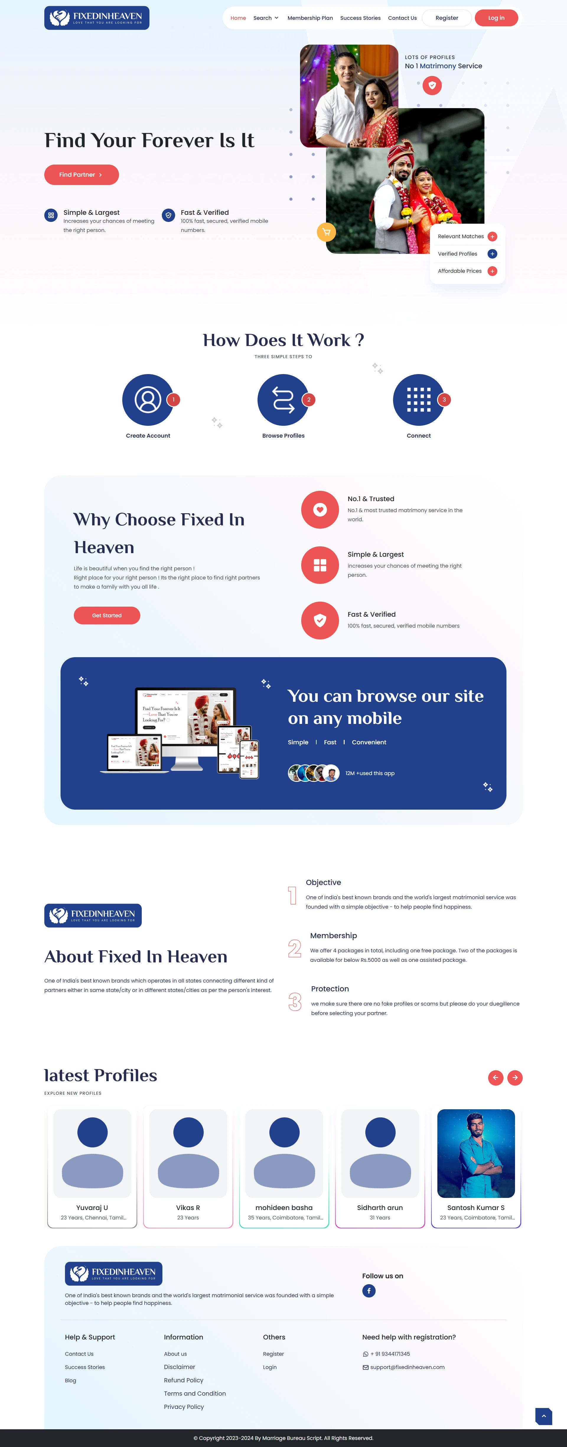 fixedinheaven-homepage