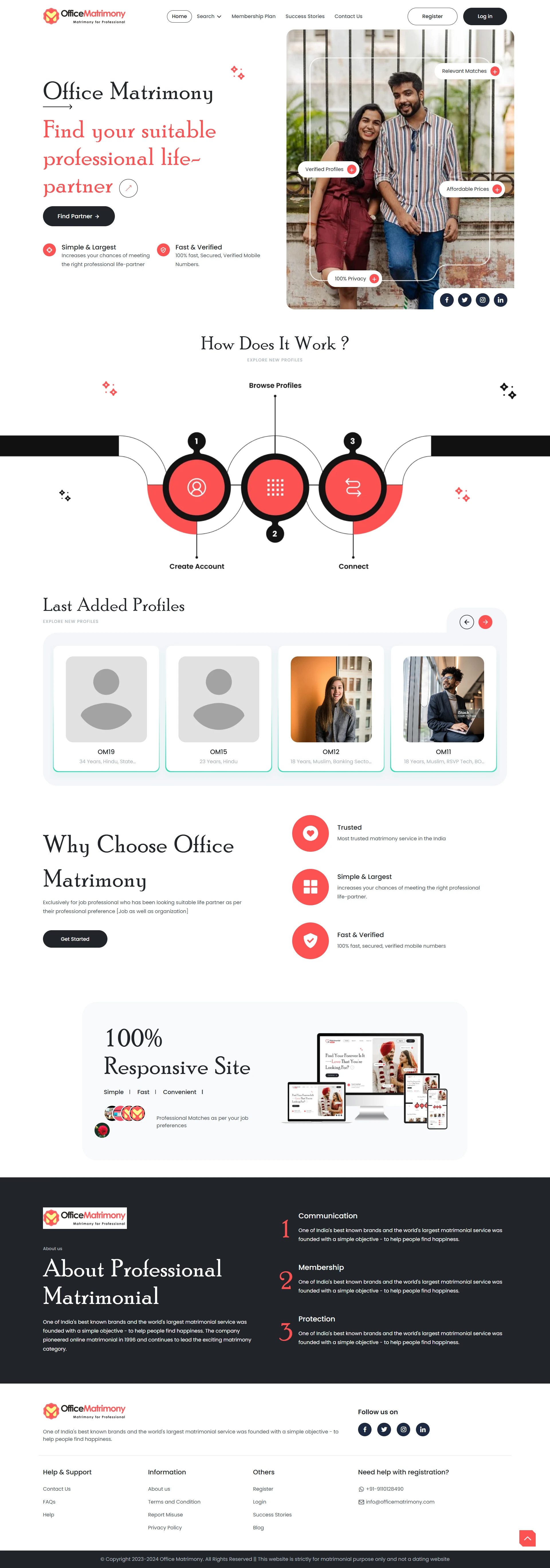 officematrimony-homepage