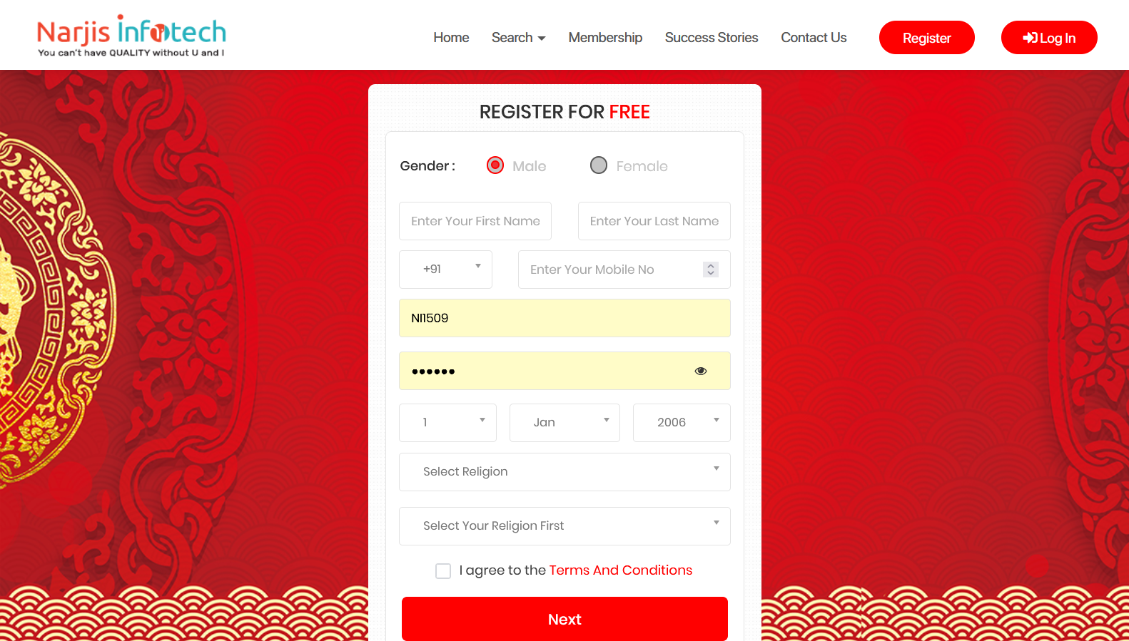 advance-matrimonial-preview