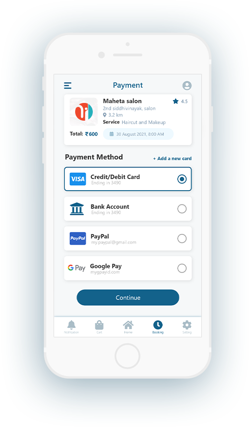 Salon Appointment Booking App Development