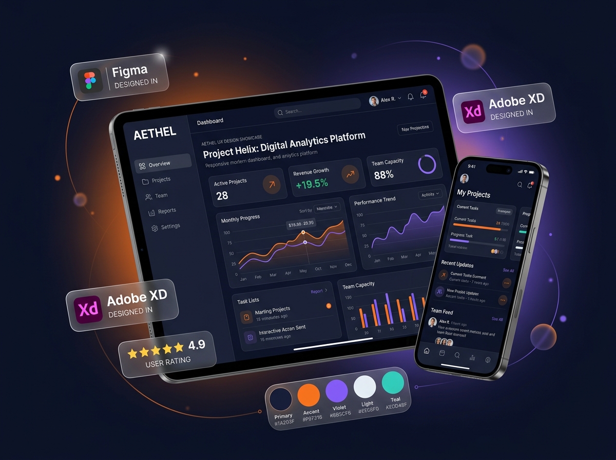 Hire Dedicated UI/UX Designers - Figma Product Design Studio - Narjis Infotech